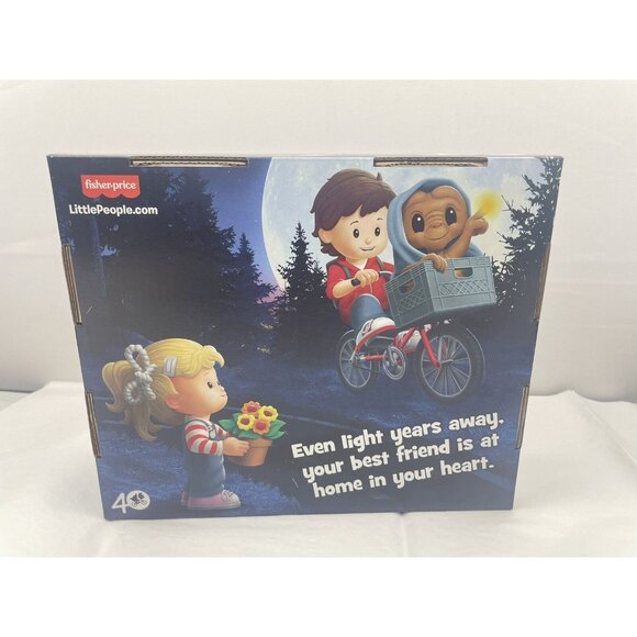 Little People~ Collector E.T. The Extra-Terrestrial 3pc Set 40 yrs - Picture 3 of 11